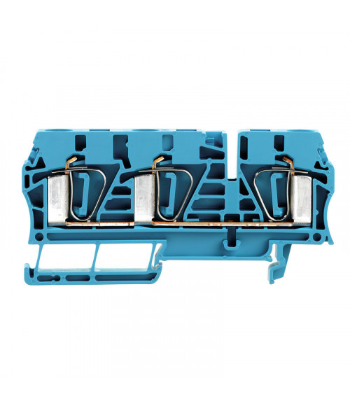 7907420000 Клеммная колодка пружинная ZDU 6/3AN BL (50шт) Weidmueller 7907420000 Клеммная колодка пружинная ZDU 6/3AN BL (50шт) Weidmueller