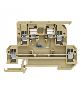 8215900000 Клемма с предохранителем KDKS1/35 LD 24VDC 4ZB (25шт) Weidmueller
