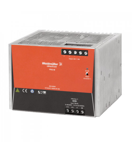 8951420000 Устройство защиты от перенапряжения CP M SNT3 1000W 24V 40A Weidmueller 8951420000 Устройство защиты от перенапряжения CP M SNT3 1000W 24V 40A Weidmueller