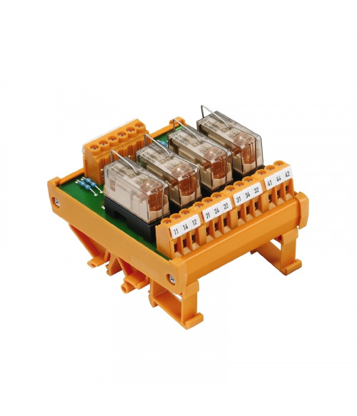 1173461001 Релейный модуль RSM 4RS 24VUC LP Weidmueller 1173461001 Релейный модуль RSM 4RS 24VUC LP Weidmueller