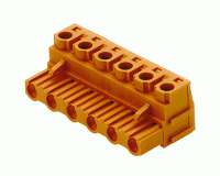 1628160000 Розетка кабельная BLZ 7.50/4B SN OR (100шт) Weidmueller
