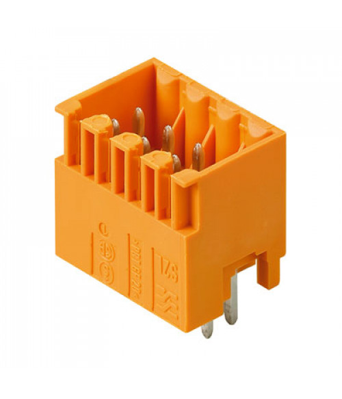 1728920000 Вилка S2L 3.50/32/180G 3.5SN OR BX для монтажа на печатную плату (20шт) Weidmueller 1728920000 Вилка S2L 3.50/32/180G 3.5SN OR BX для монтажа на печатную плату (20шт) Weidmueller