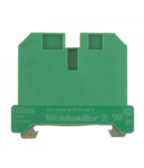 190160000 Клеммы EK 16/35мм (50шт) Weidmueller 190160000 Клеммы EK 16/35мм (50шт) Weidmueller