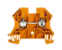 1036760000 Клеммная колодка винтовая WDU 4 OR оранжевая (100шт) Weidmueller