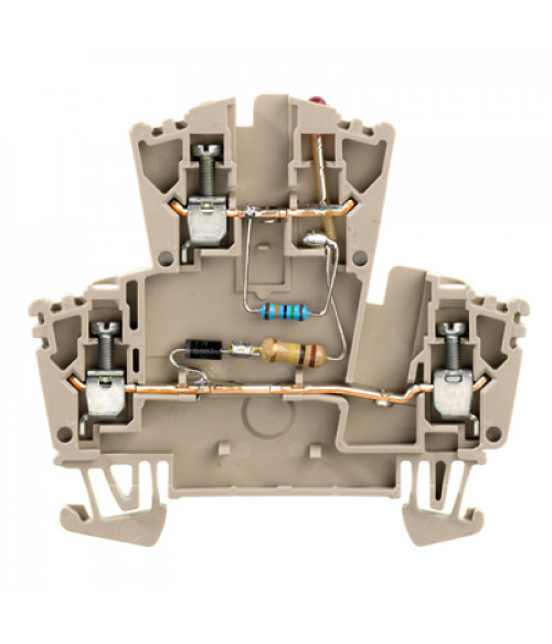 8013840000 Клемма с диодом WDK 2.5 GL 330K 230VAC (25шт) Weidmueller 8013840000 Клемма с диодом WDK 2.5 GL 330K 230VAC (25шт) Weidmueller