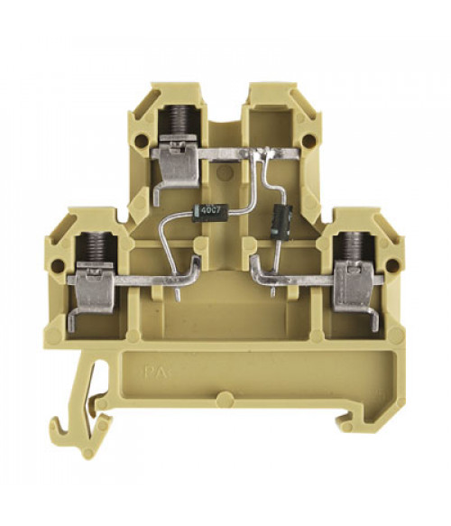 396760000 Клеммы с диодом DK 4/35 2D GET.SCH. A1 (25шт) Weidmueller 396760000 Клеммы с диодом DK 4/35 2D GET.SCH. A1 (25шт) Weidmueller