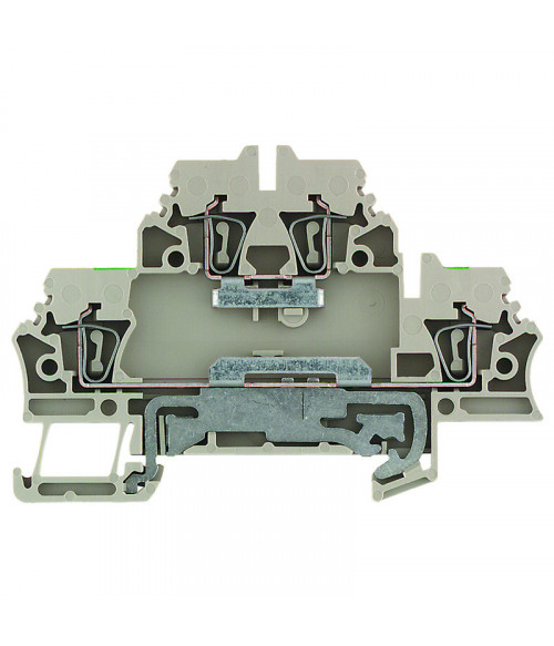 1689970000 Двухъярусная клеммная колодка ZDK 2.5/1.5 DU-PE (50шт) Weidmueller 1689970000 Двухъярусная клеммная колодка ZDK 2.5/1.5 DU-PE (50шт) Weidmueller