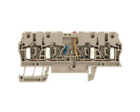 1692600000 Клеммная колодка пружинная ZDU 2.5/2X2AN/LD- (20шт) Weidmueller