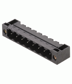 1837650000 Разъём под пайку SL-SMT 5.08HC/04/90F 3.2SN BK BX для монтажа на печатную плату (100шт) Weidmueller