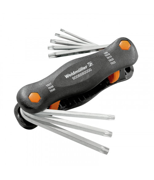 9008880000 Рукоятка TH с 8-ю TORX-отвёртками Weidmueller 9008880000 Рукоятка TH с 8-ю TORX-отвёртками Weidmueller