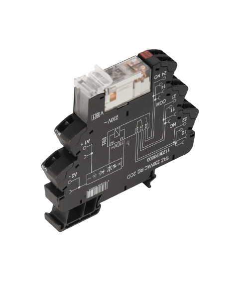 1123690000 Релейный модуль TRZ 230VAC RC 2CO (10шт) Weidmueller 1123690000 Релейный модуль TRZ 230VAC RC 2CO (10шт) Weidmueller