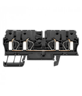 1683490000 Клеммная колодка пружинная ZDU 2.5/4AN SW (100шт) Weidmueller