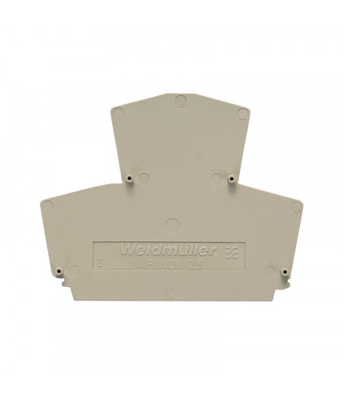 1059180000 Концевая пластина WAP WDK2.5 BL (20шт) Weidmueller 1059180000 Концевая пластина WAP WDK2.5 BL (20шт) Weidmueller