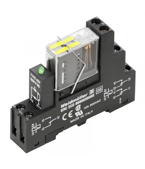 1218410000 Релейный модуль RCIKIT 24VDC 2CO LD/FG (10шт) Weidmueller 1218410000 Релейный модуль RCIKIT 24VDC 2CO LD/FG (10шт) Weidmueller